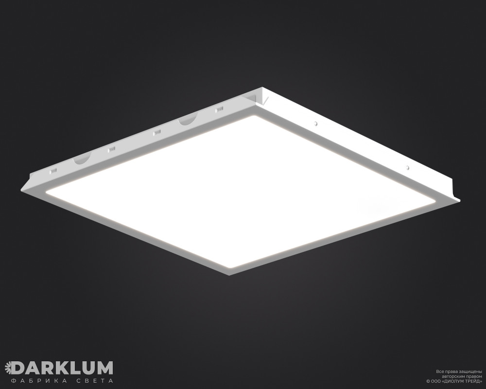 Светодиодный светильник Clip-in (18) 600х600 38Вт SL 5000К IP65 фото 1