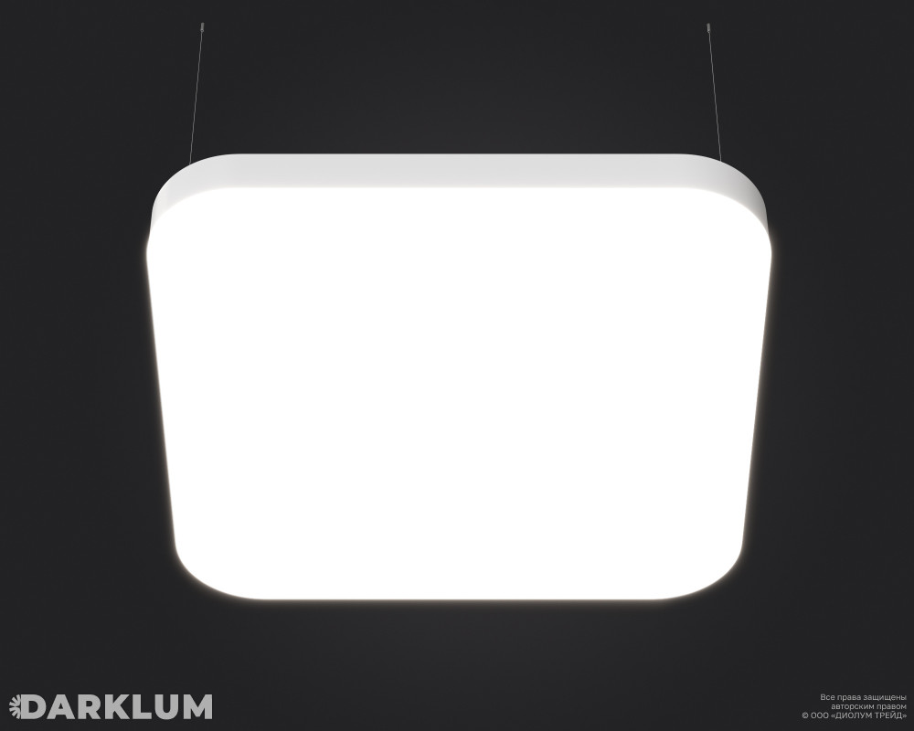 Подвесной светодиодный светильник WOWBOX-Q-SOFT-1000 5000К 115Вт белый фото 2