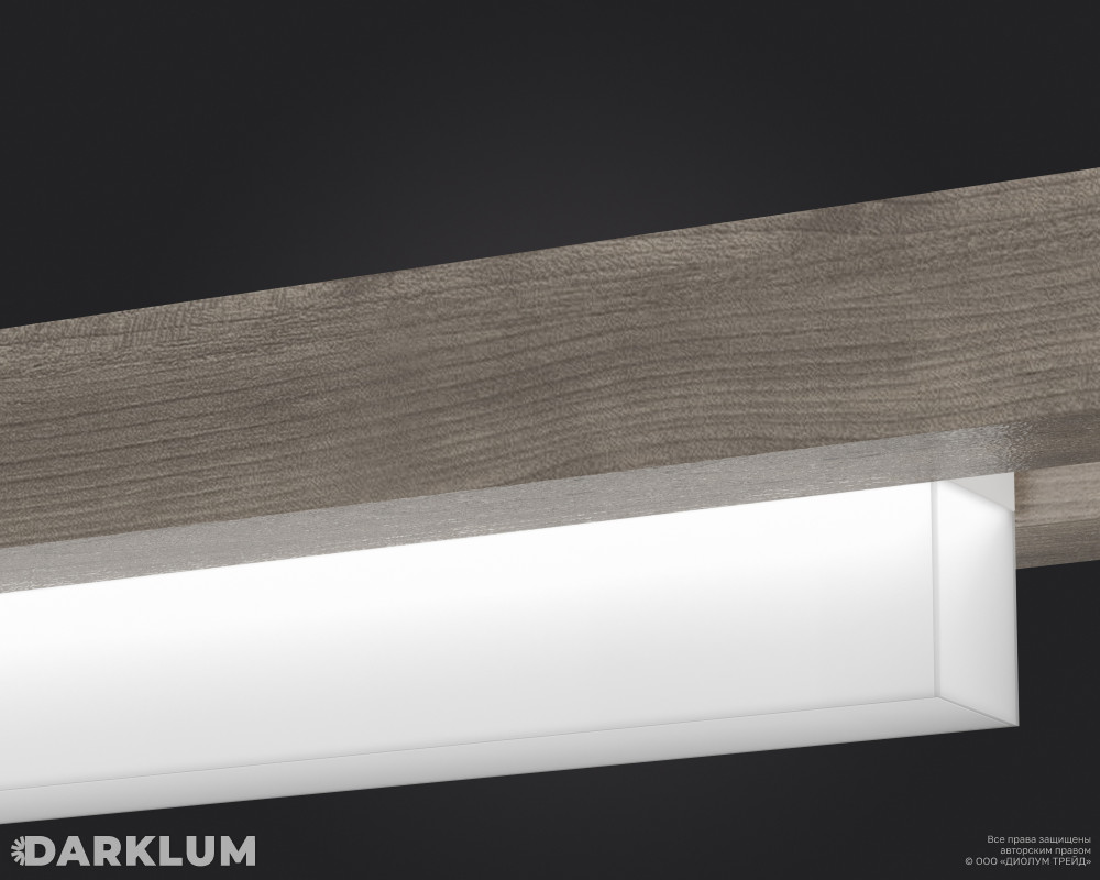 Встраиваемый светодиодный светильник FTP-WISP-RAY-2000х50 109Вт 5000К белый фото 2