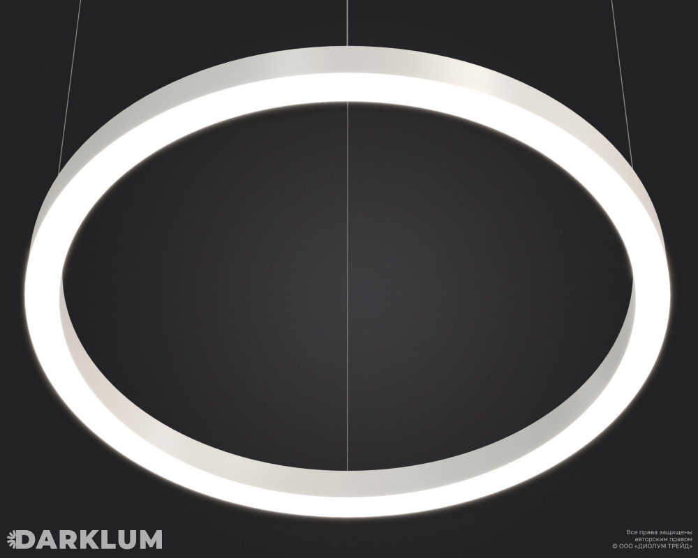 Подвесной светодиодный светильник OREOL-1200 92Вт 5000К белый фото 3