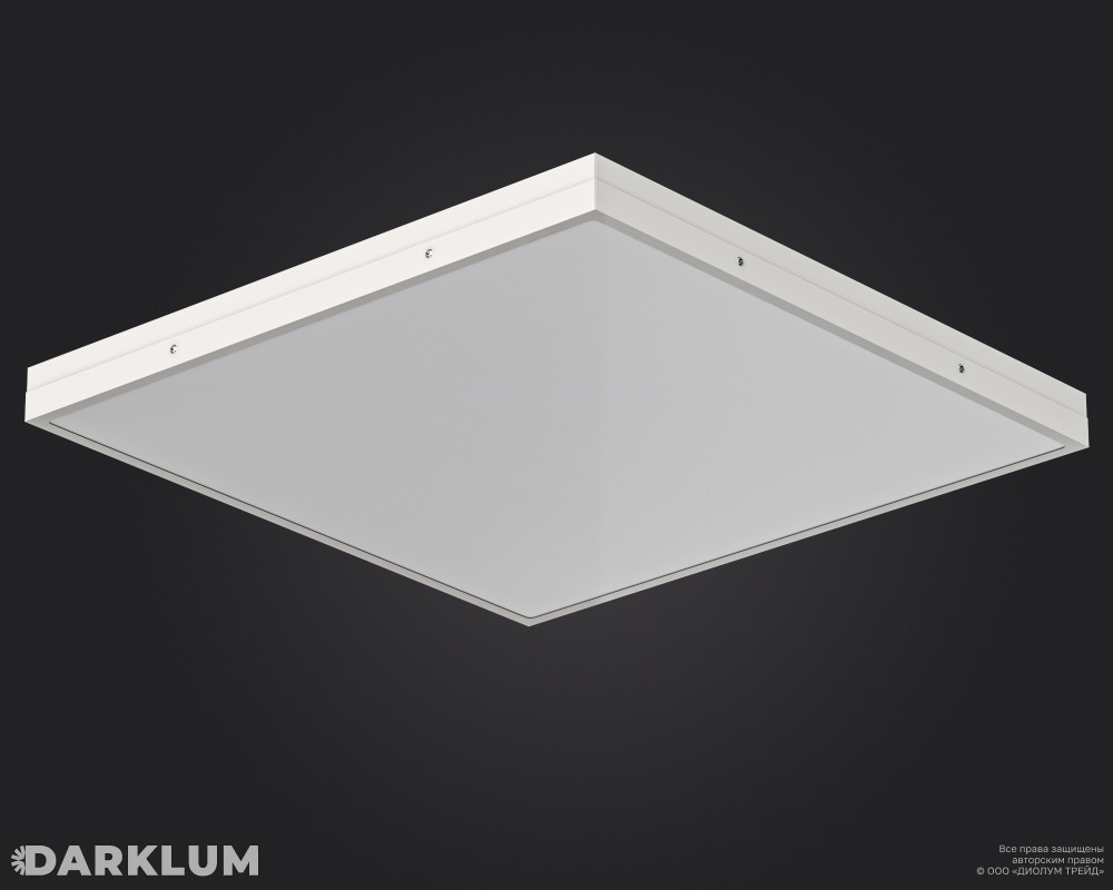 Светодиодный светильник Армстронг 600х600 35Вт 4000К опал IP54 фото 2