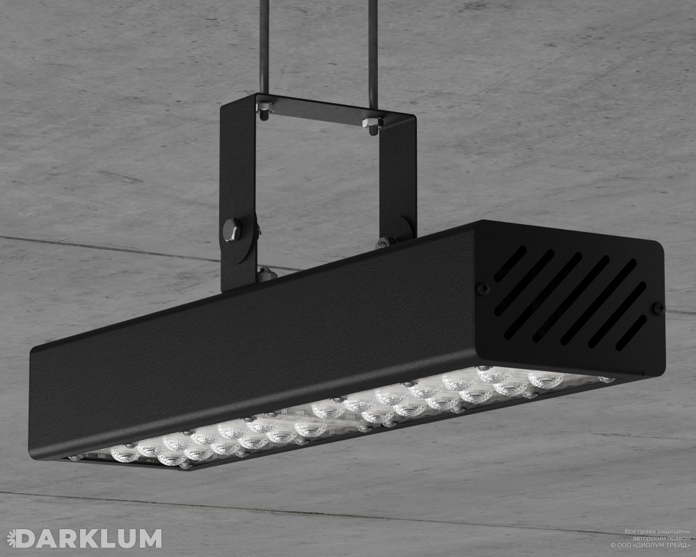 Светодиодный светильник Awax II U1 50Вт Lens D15 4000К IP67 фото 7