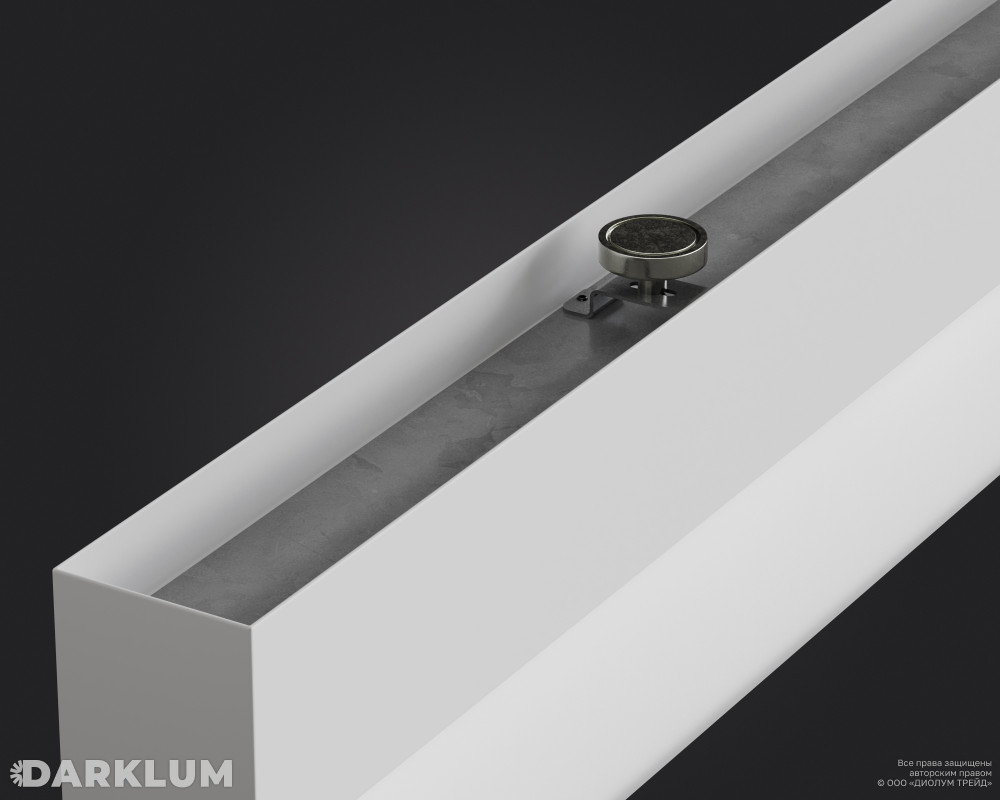 Накладной светодиодный светильник FTP-WISP-RAY-2000х50 109Вт 5000К белый фото 5