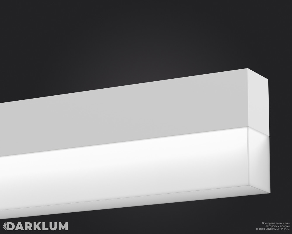 Накладной светодиодный светильник FTP-WISP-RAY-2000х50 109Вт 5000К белый фото 2
