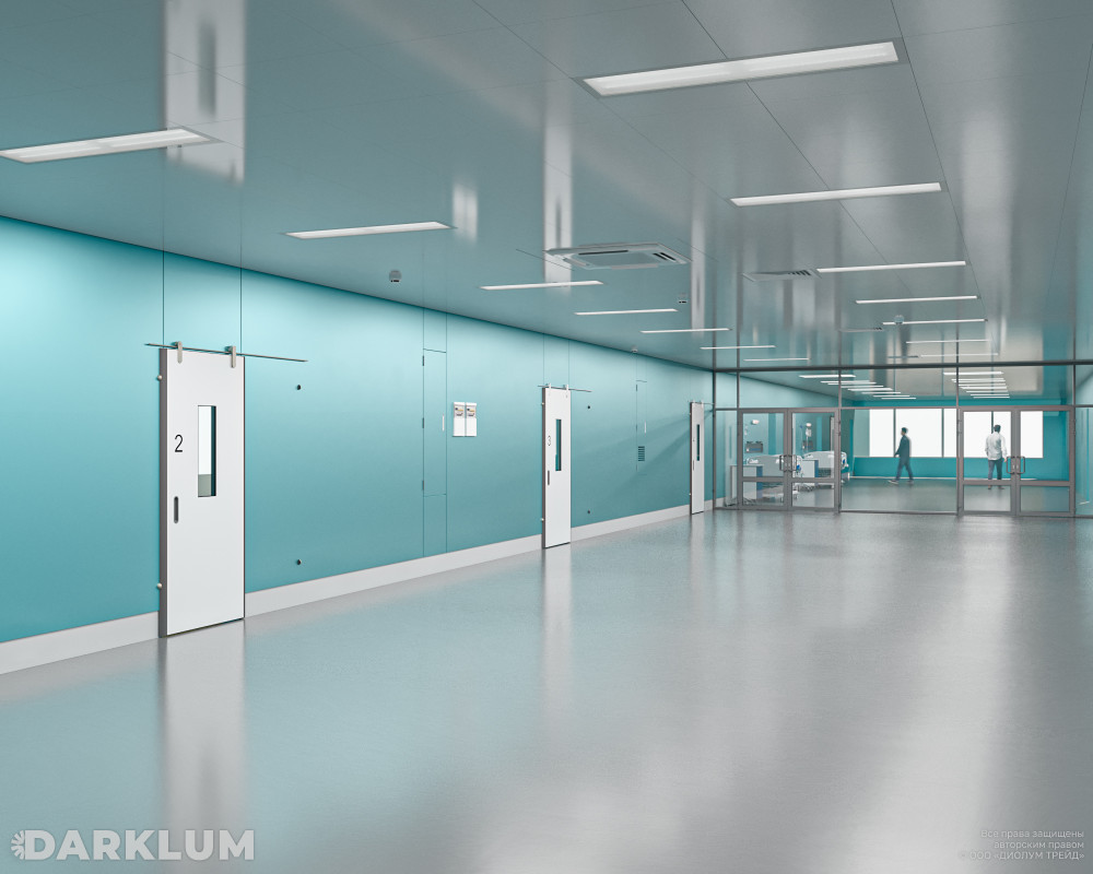 Светодиодный светильник Clip-in (27) 1200х300 35Вт с БАП 2 часа 4000К призма IP54 фото 3