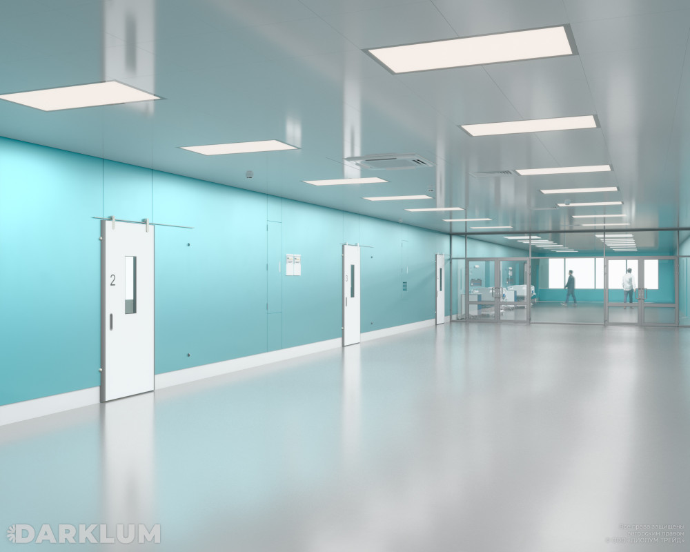 Светодиодный светильник Clip-in (27) 1200х600 76Вт SL с БАП 2 часа 4000К IP54 фото 3