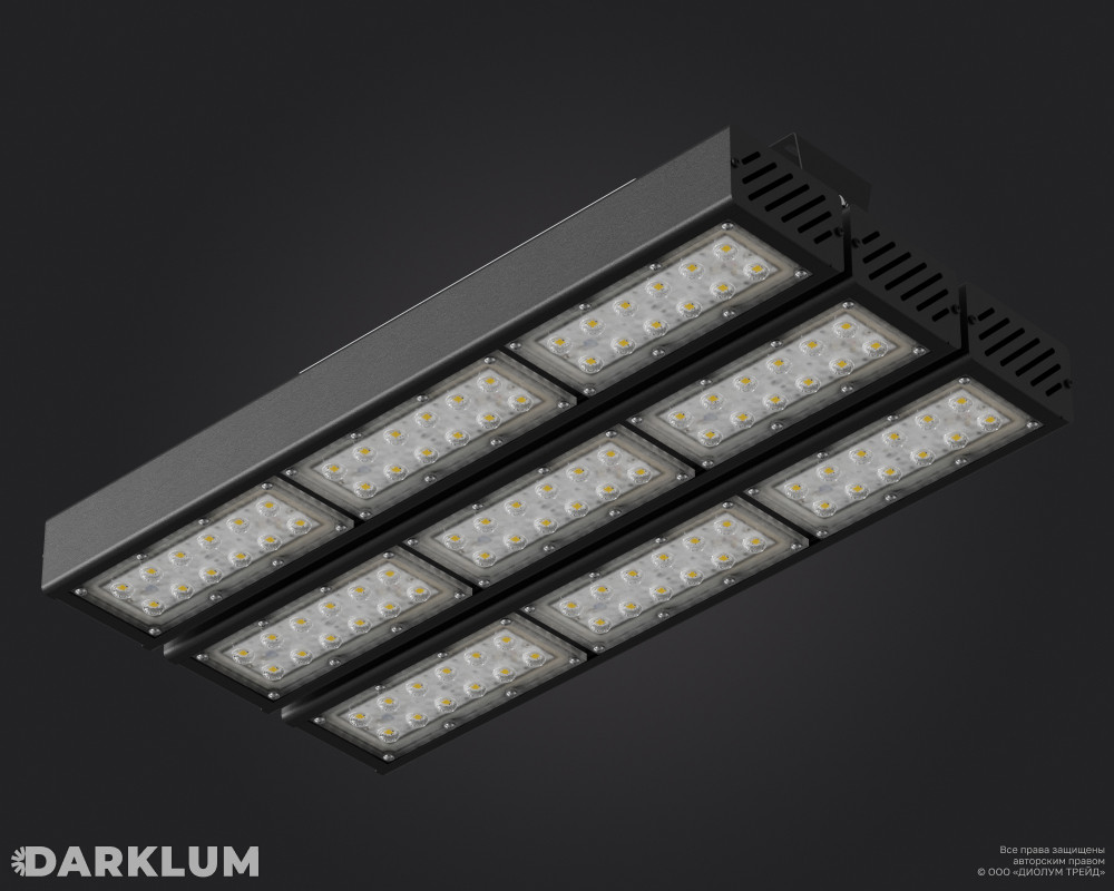 Светодиодный светильник Awax II U3 225Вт Lens D15 4000К IP67 фото 1