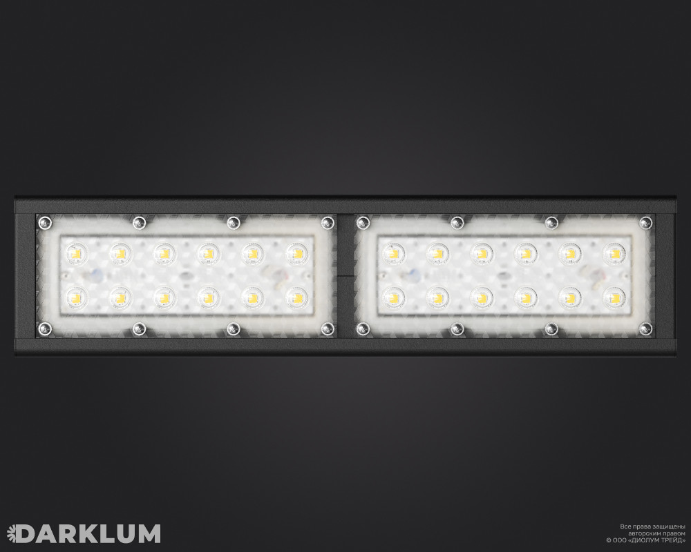 Светодиодный светильник Awax II U1 50Вт Lens D15 4000К IP67 фото 5