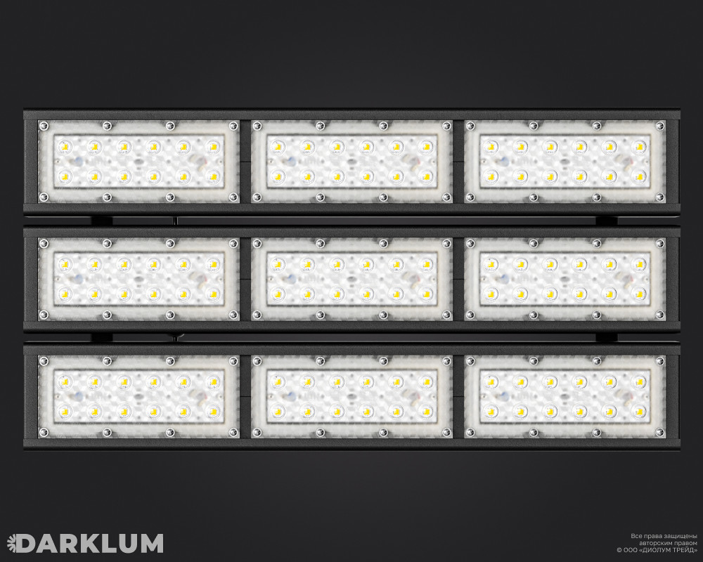 Светодиодный светильник Awax II U3 225Вт Lens D15 4000К IP67 фото 5