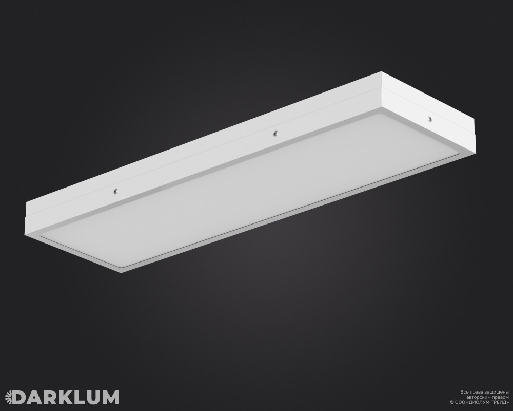 Светодиодный светильник 2х18 (595х180) 19Вт SL 4000К IP54 фото 2