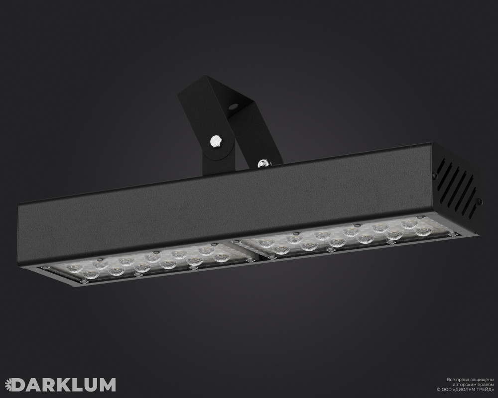 Светодиодный светильник Awax II U1 50Вт Lens D15 4000К IP67 фото 3