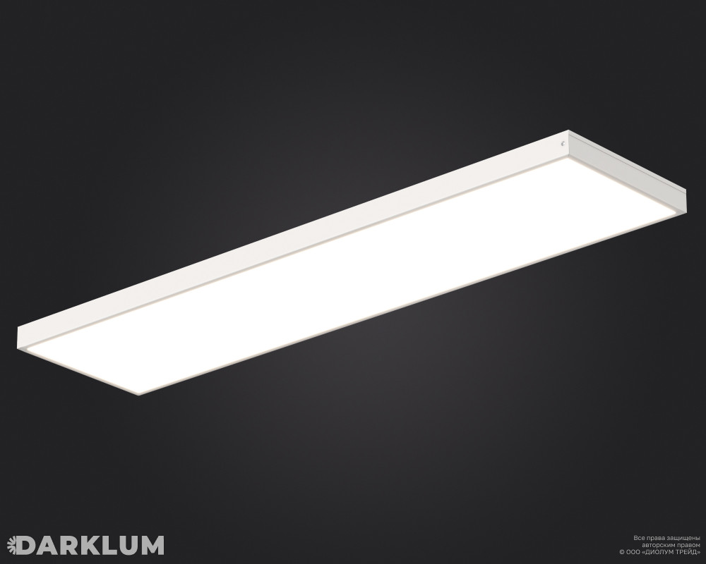 Светодиодный светильник 1200х300 38Вт SL 4000К опал IP54 фото 1