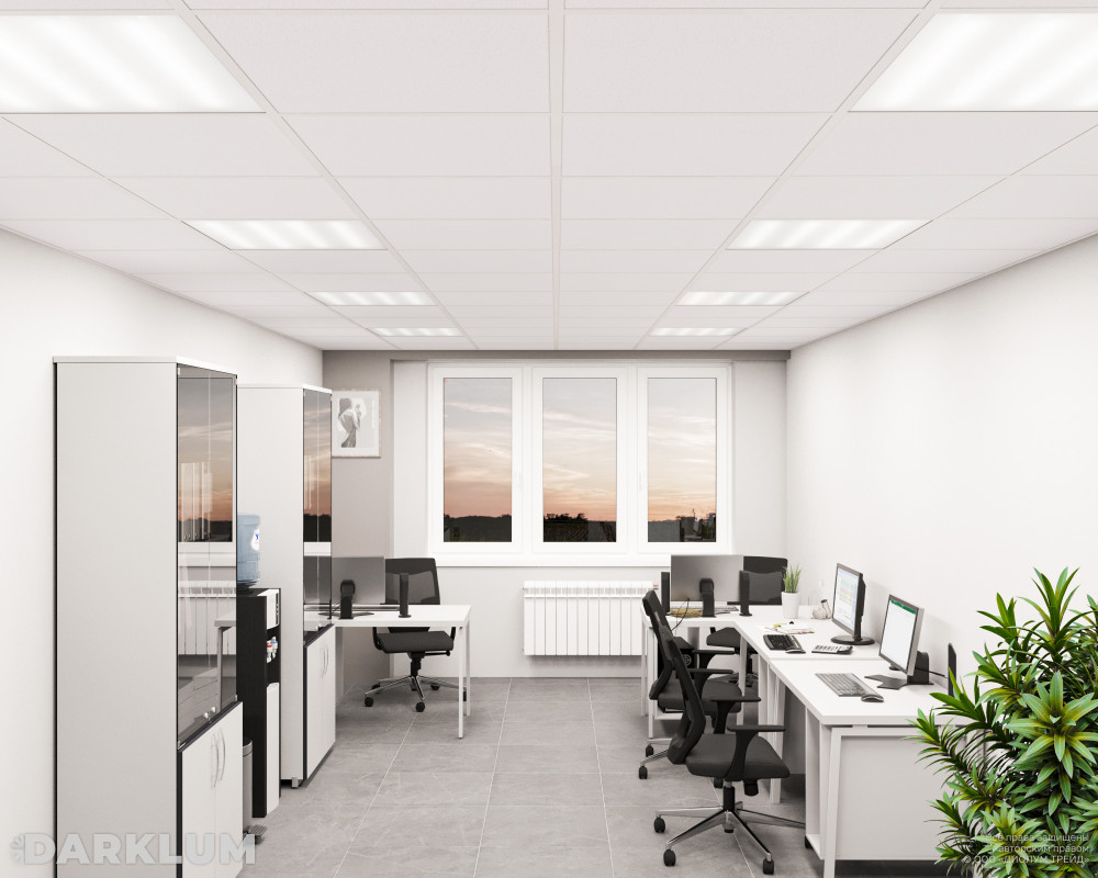 Светодиодный светильник Армстронг 600х600 35Вт 4000К опал IP65 фото 3