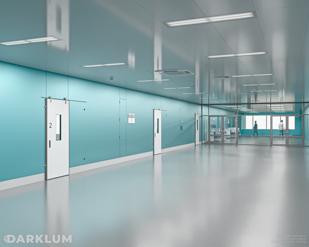 Светодиодный светильник Clip-in (27) 1200х300 35Вт с БАП 2 часа 4000К опал IP54 фото 3