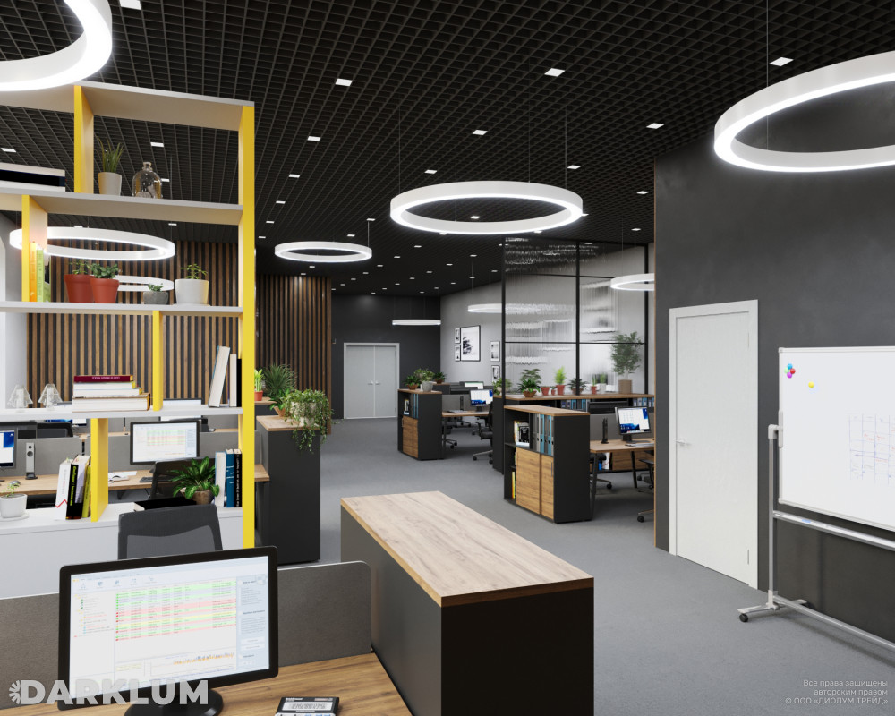 Подвесной светодиодный светильник OREOL-1200 92Вт 5000К белый фото 2