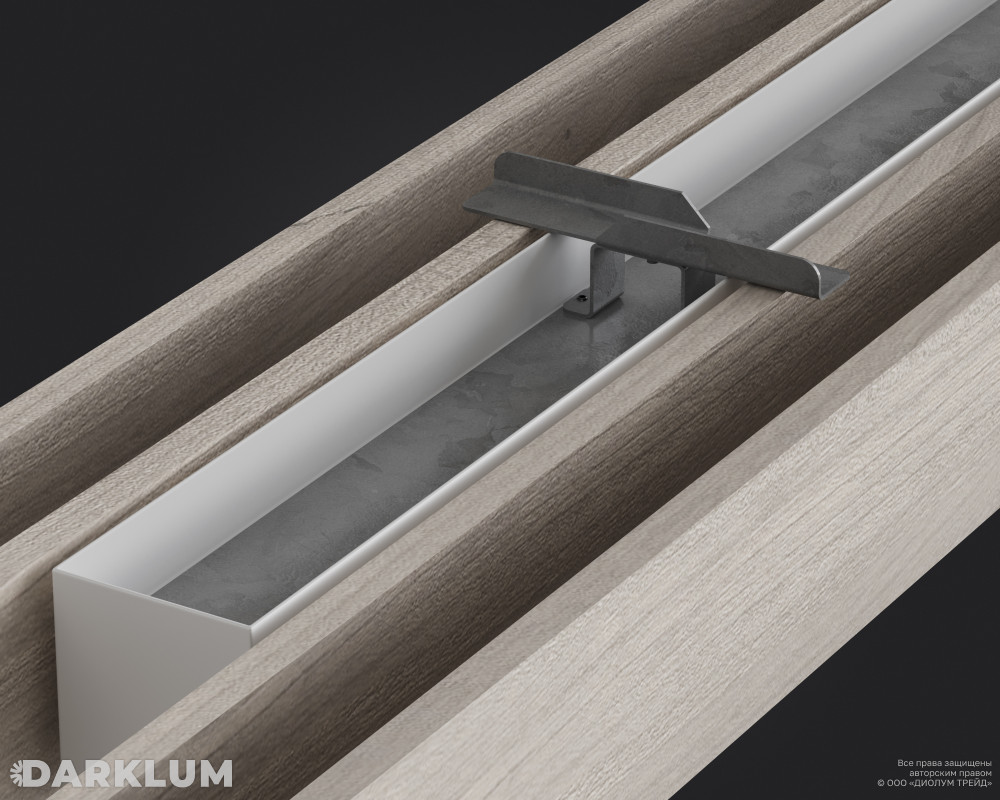 Встраиваемый светодиодный светильник FTP-WISP-RAY-3000х50 163Вт 5000К белый фото 5