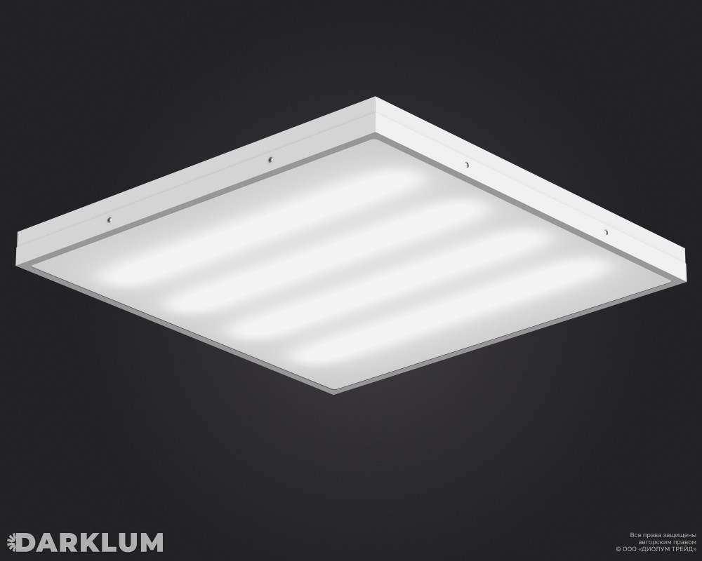 Светодиодный светильник Армстронг 600х600 35Вт 4000К опал IP54 фото 1