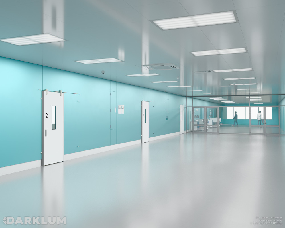 Светодиодный светильник Clip-in (27) 1200х600 70Вт 4000К опал IP54 фото 3