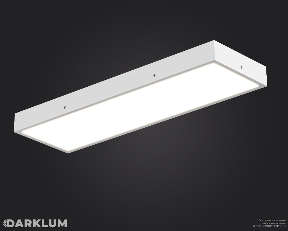 Светодиодный светильник 2х18 (595х180) 19Вт SL 4000К IP54 фото 1