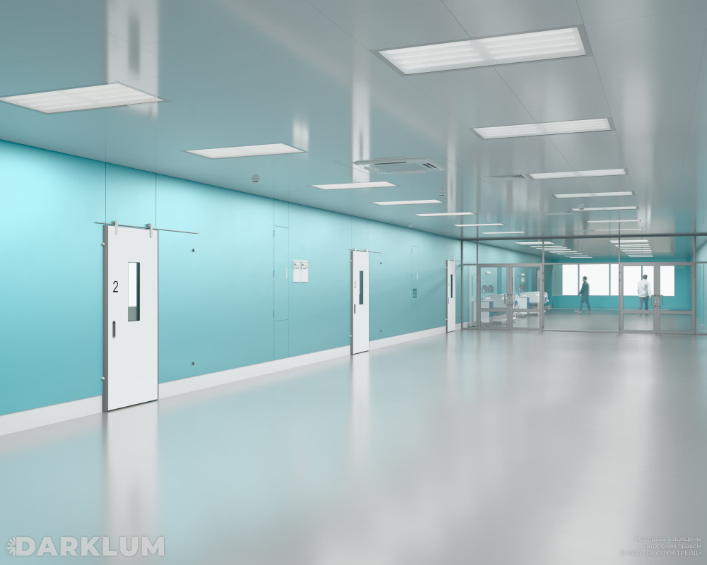 Светодиодный светильник Clip-in (27) 1200х600 70Вт 4000К призма IP54 фото 3