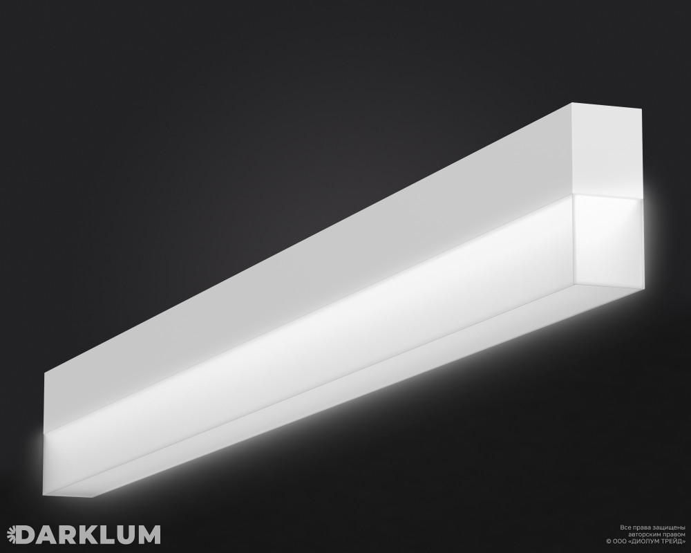 Накладной светодиодный светильник FTP-WISP-RAY-2000х50 109Вт 5000К белый фото 1