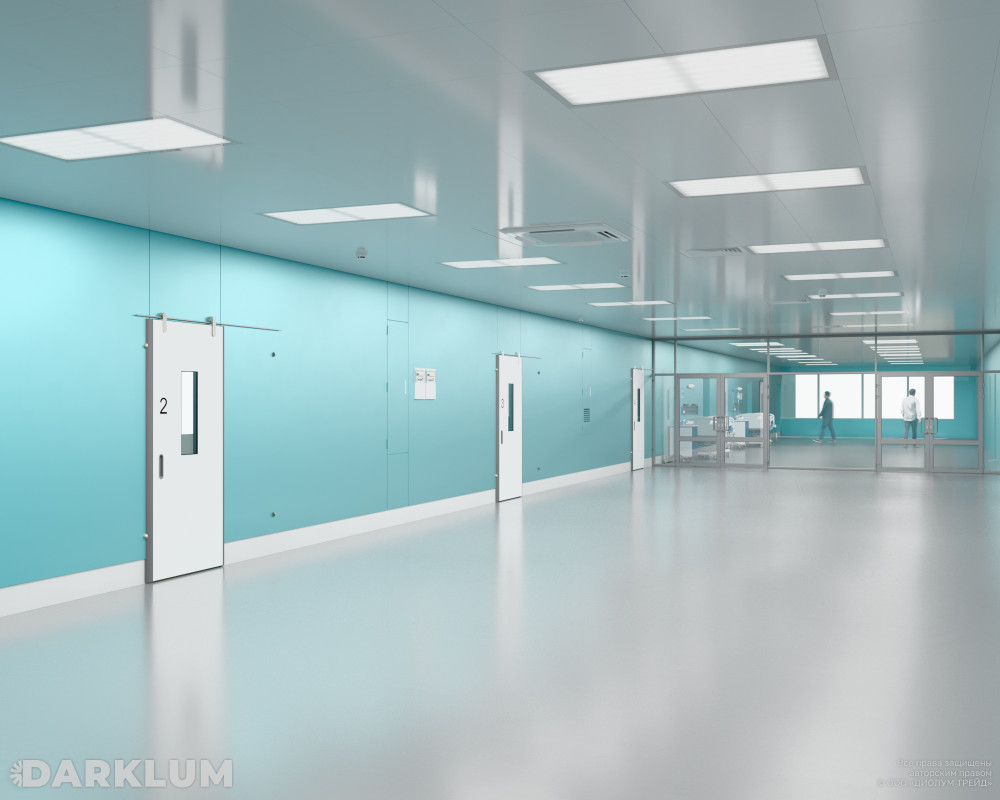 Светодиодный светильник Clip-in (27) 1200х600 105Вт 4000К опал IP54 фото 3