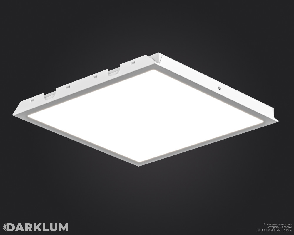 Светодиодный светильник Clip-in (27) 600х600 38Вт SL 3000К IP54 фото 1