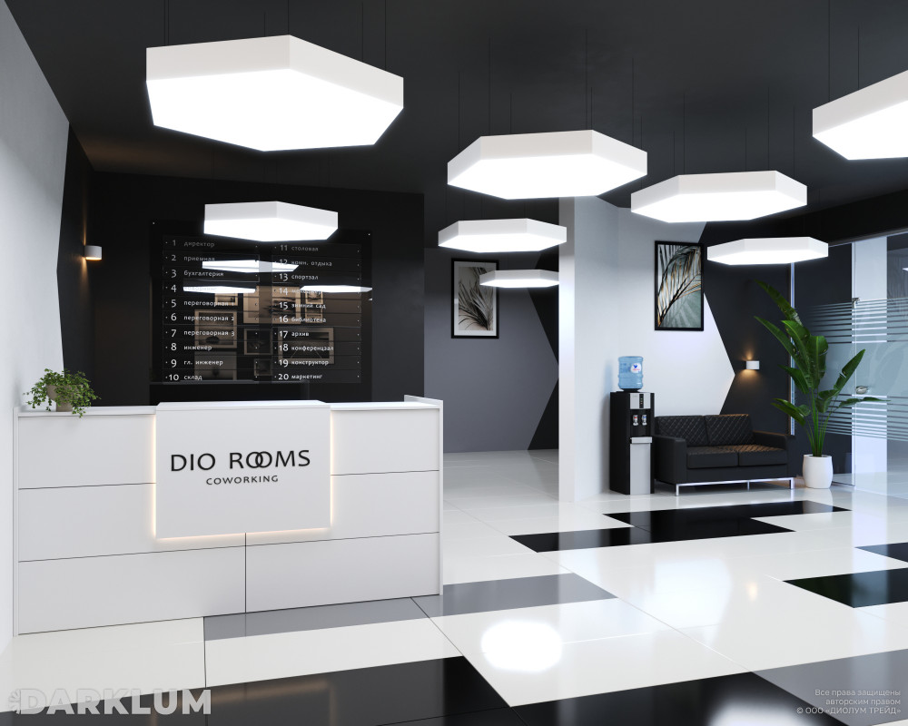 Подвесной светодиодный светильник HEXABOX-400 21Вт 3000К белый фото 3