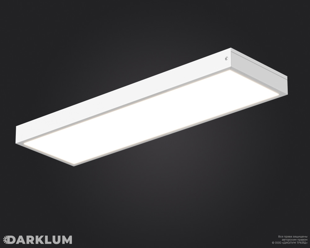 Светодиодный светильник 2х18 (595х180) 19Вт SL 4000К IP40 фото 1