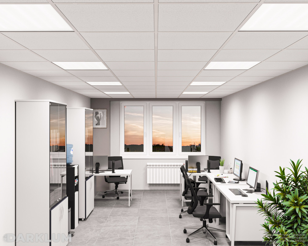 Светодиодный светильник Армстронг 600х600 52Вт 5000К призма IP65 фото 3