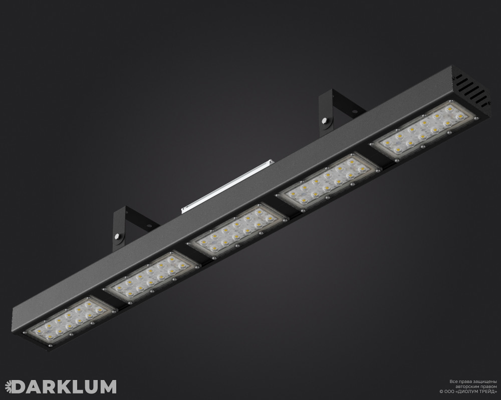 Светодиодный светильник Awax II U1 125Вт Lens D90 5000К IP67 фото 1