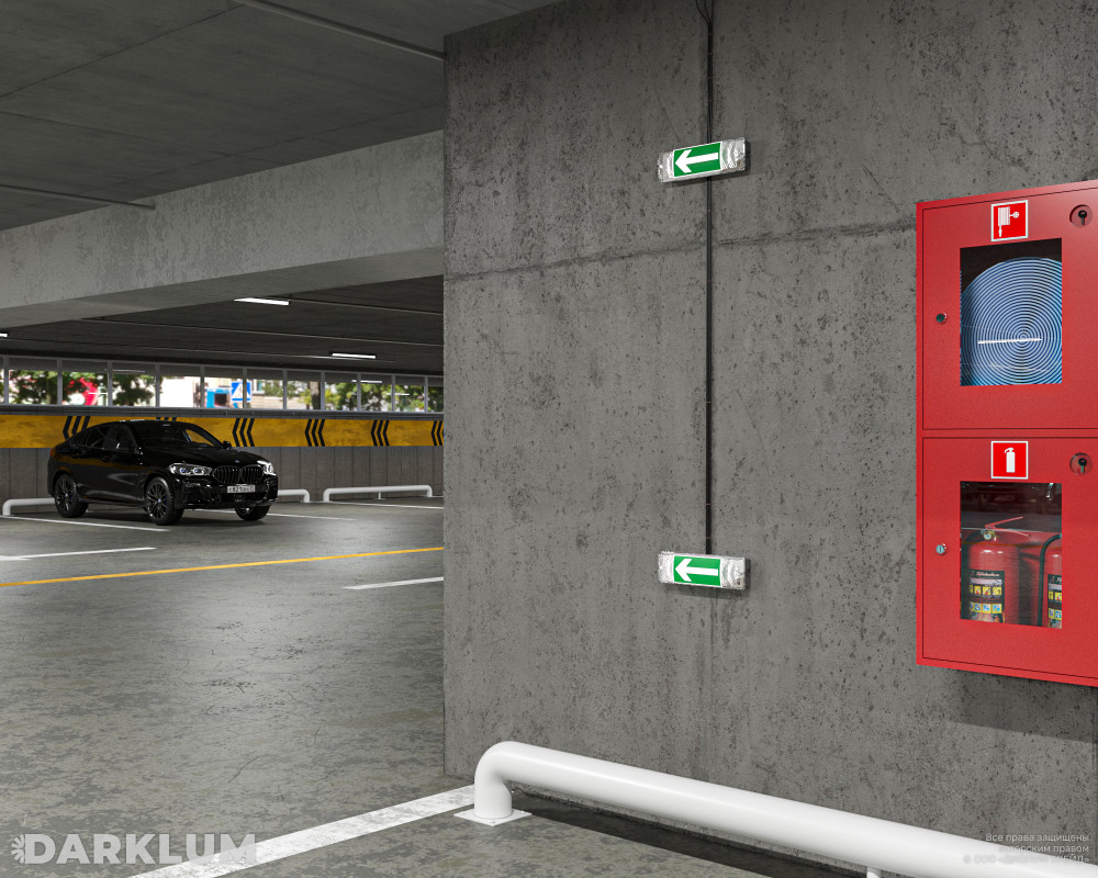 Светодиодный аварийный светильник Brick 6Вт 5000К с БАП 3 часа IP65 фото 3