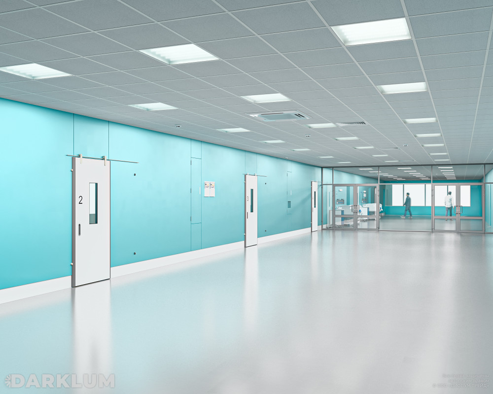 Светодиодный светильник Армстронг 600х600 52Вт с БАП 2 часа 5000К закаленное стекло IP65 фото 3