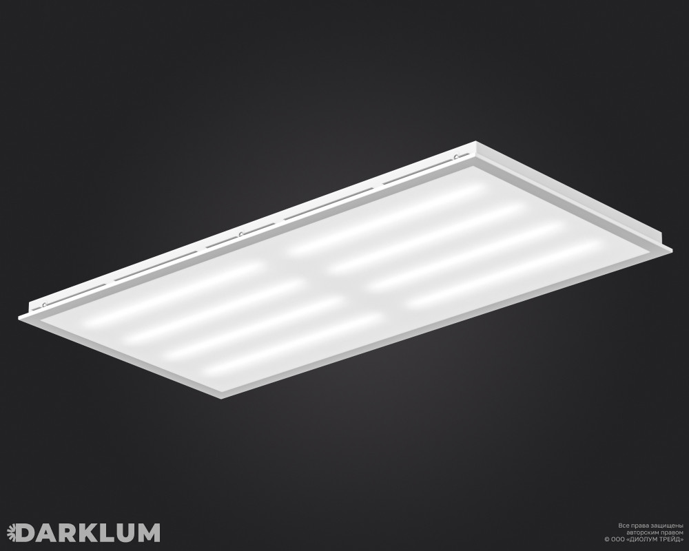 Светодиодный светильник Ecophon Dх 1200х600 70Вт 4000К опал IP40 фото 1