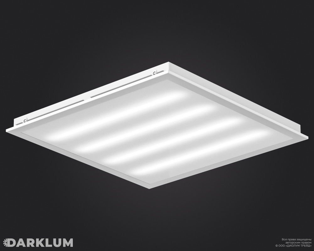 Светодиодный светильник Ecophon Dх 600х600 35Вт 4000К опал IP40 фото 1