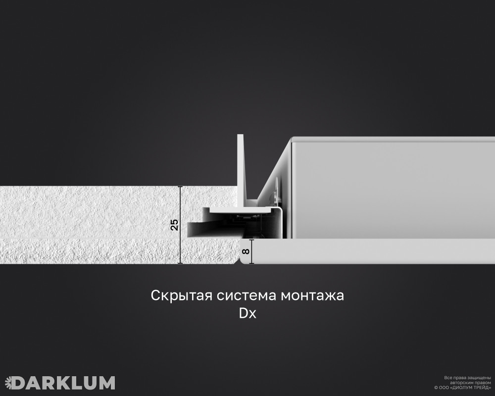 Светодиодный светильник Ecophon Dх 1200х600 70Вт 6500К опал IP40 фото 6