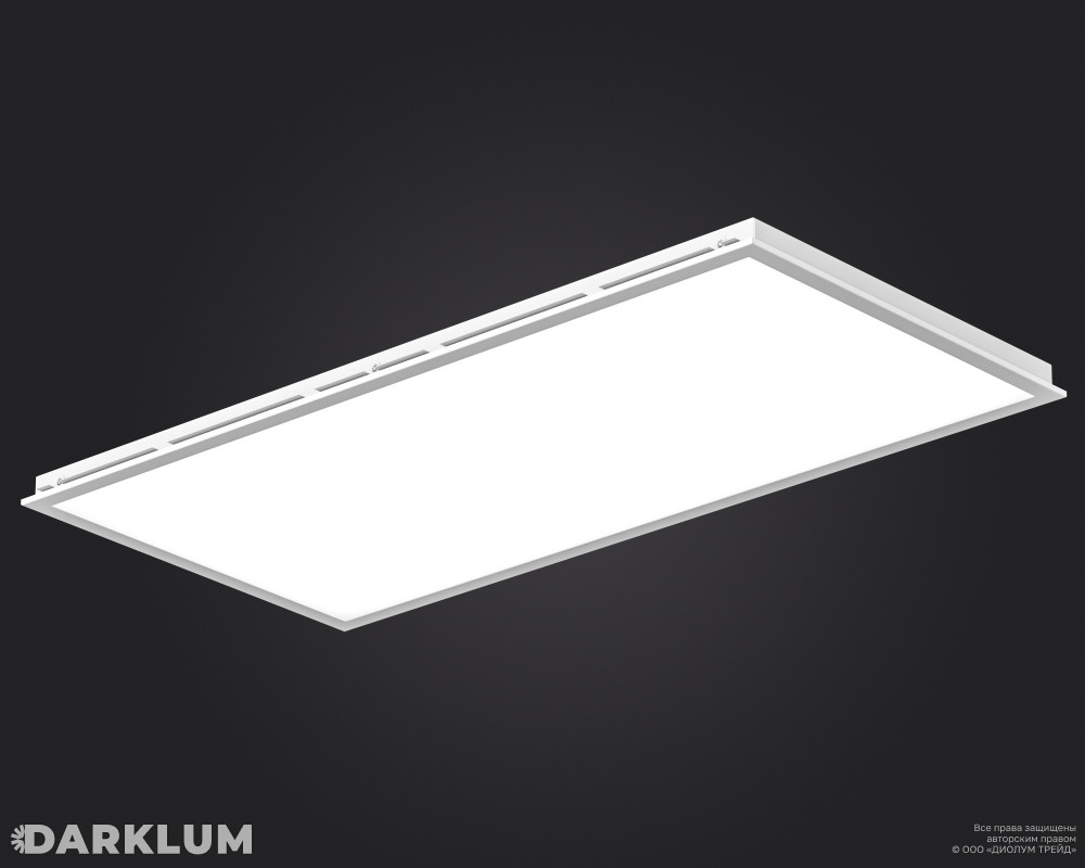 Светодиодный светильник Ecophon Dg 1200х600 76Вт SL 4000К опал IP40 фото 1