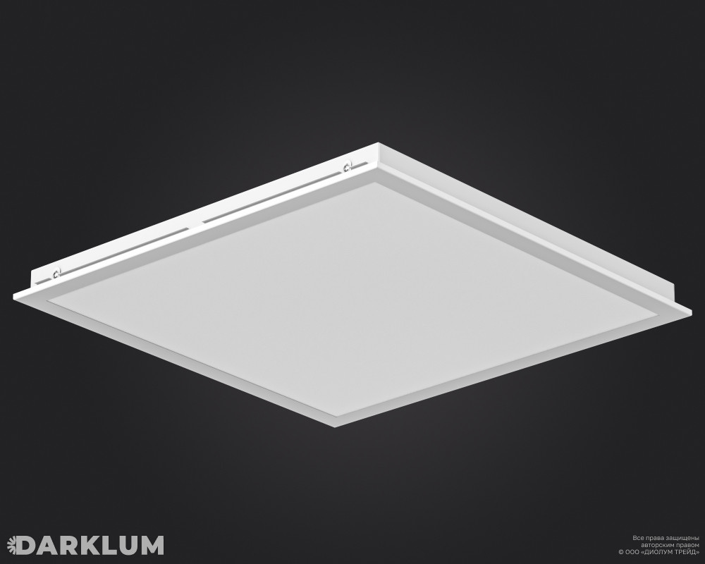 Светодиодный светильник Ecophon Ds 600х600 38Вт SL 3000К опал IP40 фото 2
