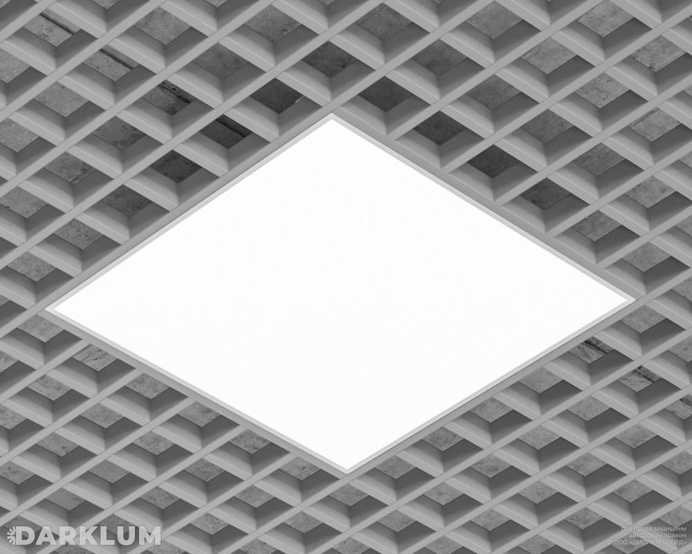 Светодиодный светильник Грильято 585х585 38Вт SL 4000К IP40 фото 1