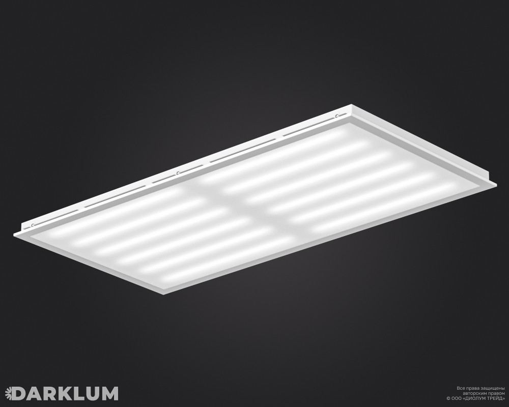 Светодиодный светильник Ecophon Dх 1200х600 105Вт 4000К опал IP40 фото 1