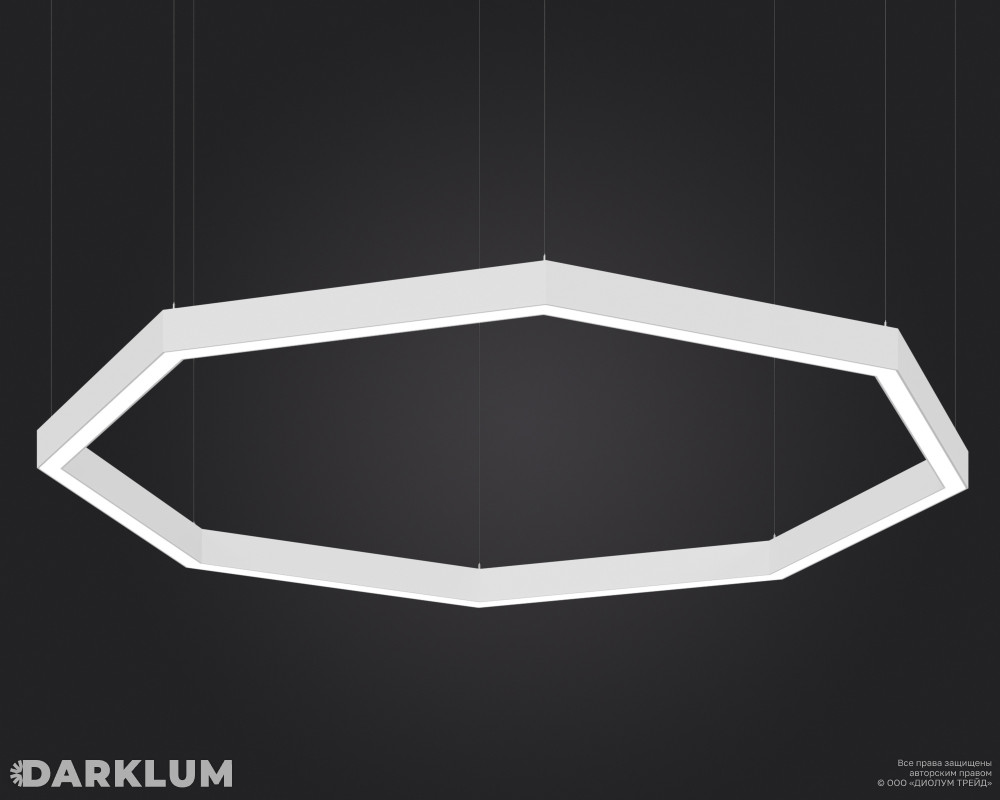 Подвесной светодиодный светильник LP85-ARENA8-750 158Вт 4000К белый фото 2