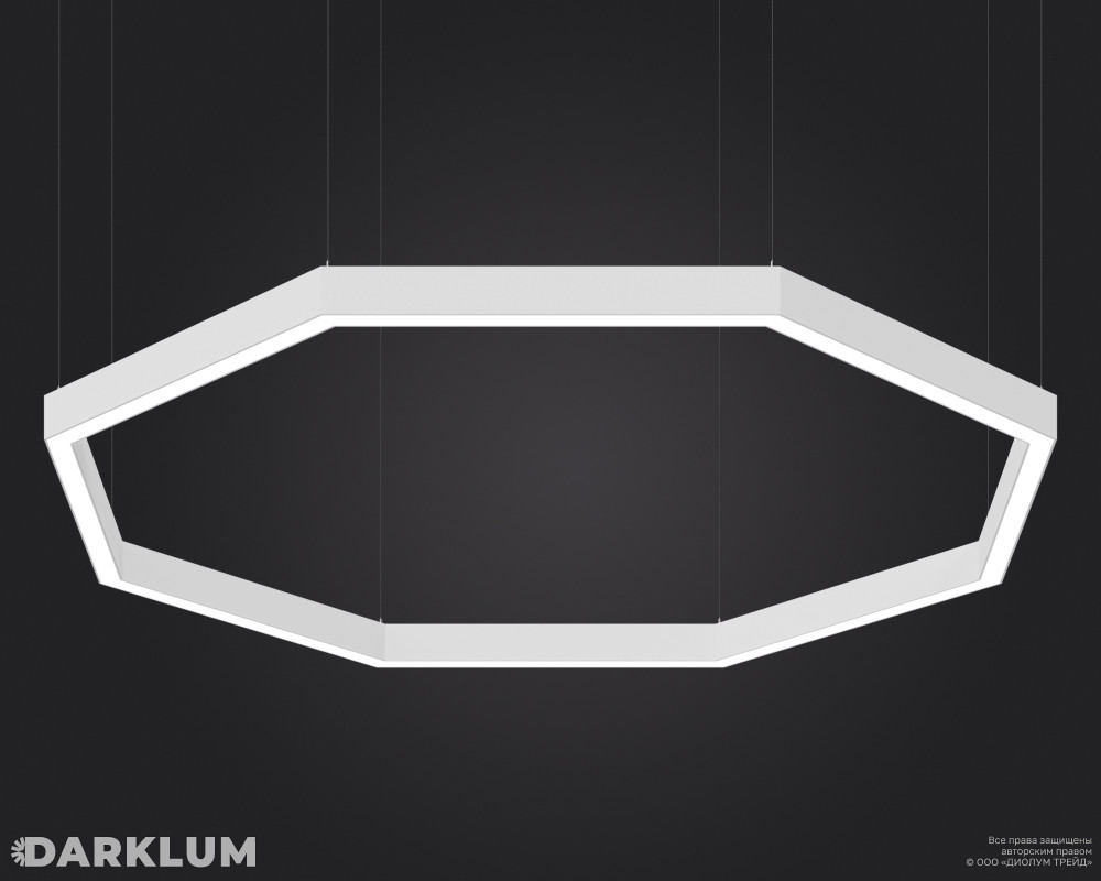Подвесной светодиодный светильник LP85-ARENA8-750 158Вт 4000К белый фото 1