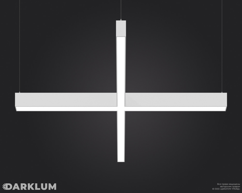 Подвесной светодиодный светильник LP85-PLUS-1560 82Вт 5000К белый фото 1