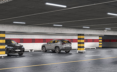 Бетонный потолок