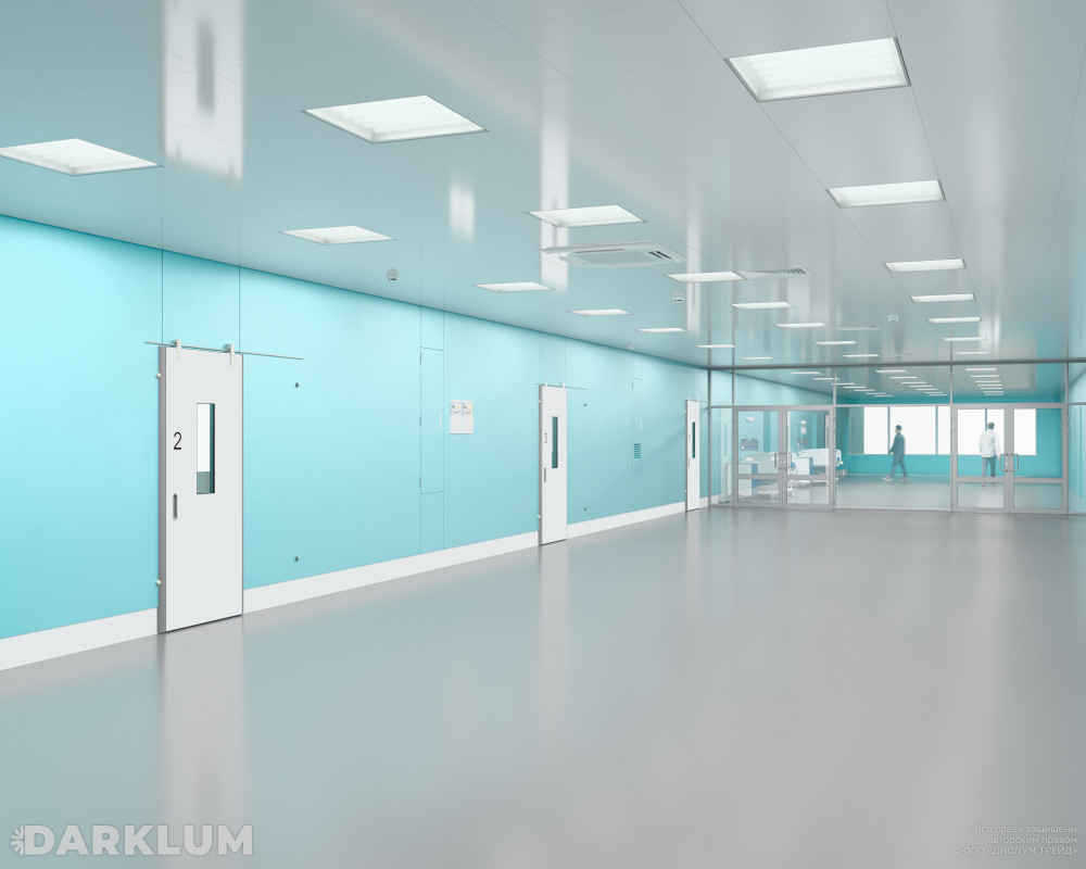 Светодиодный светильник Clip-in (18) 600х600 52Вт с БАП 2 часа 4000К закаленное стекло IP65 фото 3