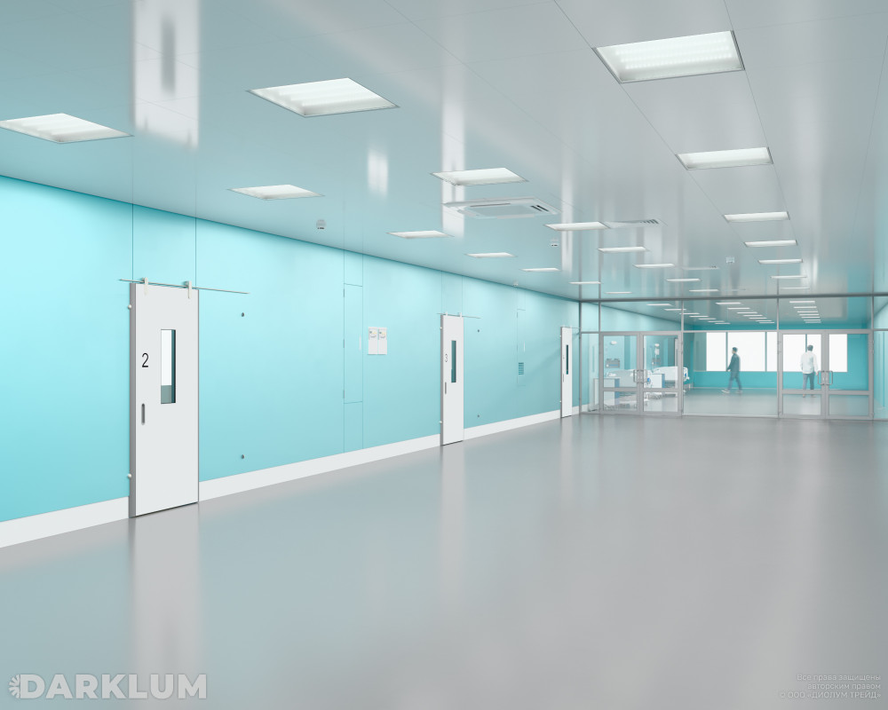 Светодиодный светильник Clip-in (18) 600х600 35Вт с БАП 2 часа 6500К закаленное стекло IP65 фото 3