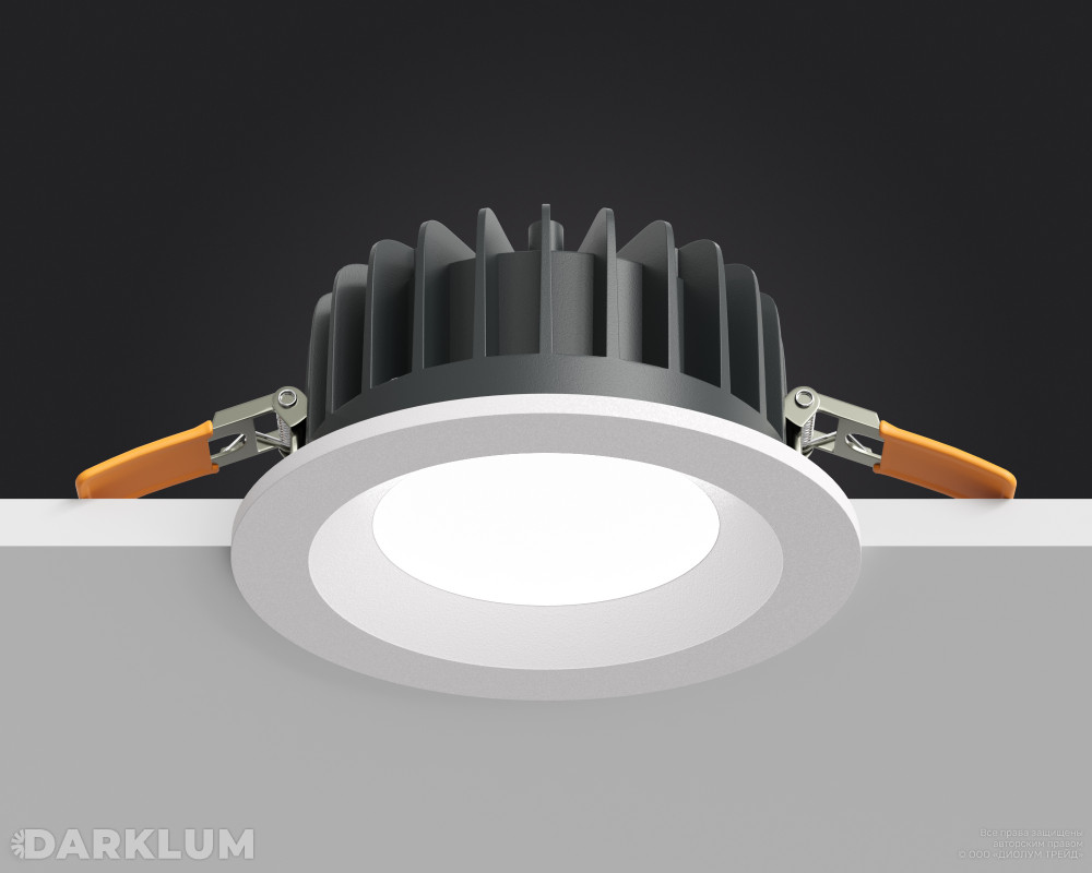 Cветодиодный светильник Downlight круглый 140мм 20Вт 4000К IP54 белый фото 4