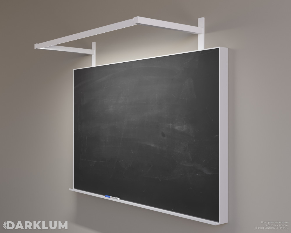 Светодиодный светильник Grade 1200 для школьной доски 35Вт 4000К IP40 белый фото 3